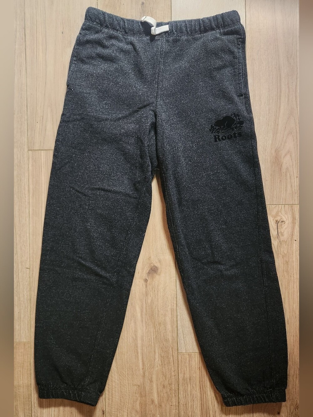 Roots Kids Dark Charcoal Grey Sweatpants